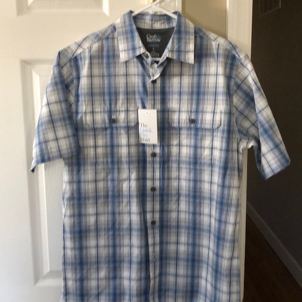 Croft and barrow quick dry ss NWT
